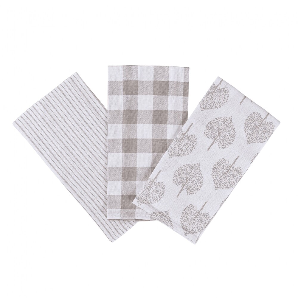 Kit X3 Repasadores Hojas Beige 45x65 - Pilar Kit X3 Repasadores Hojas Beige 45x65 - Pilar