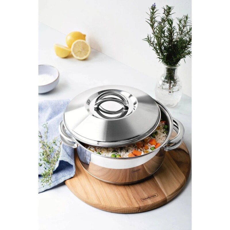 OLLA DE ACERO INOXIDABLE 2.9lts - TRAMONTINA - 62503/200 OLLA DE ACERO INOXIDABLE 2.9lts - TRAMONTINA - 62503/200