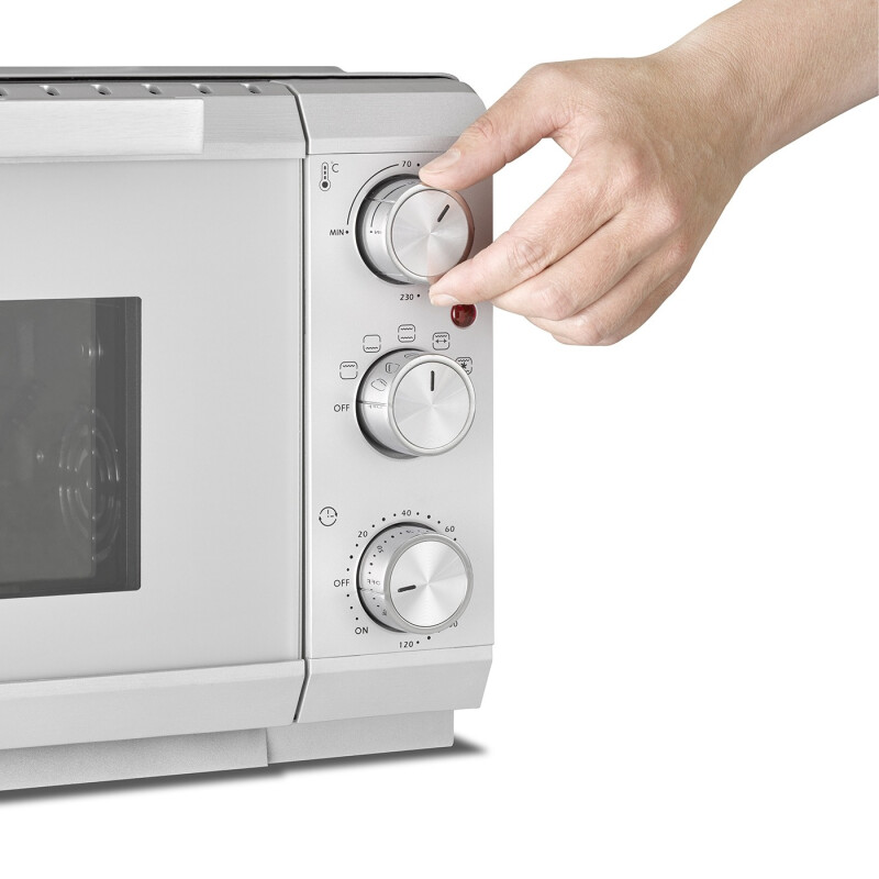 Horno eléctrico TO20 Acero Caso Design Horno eléctrico TO20 Acero Caso Design