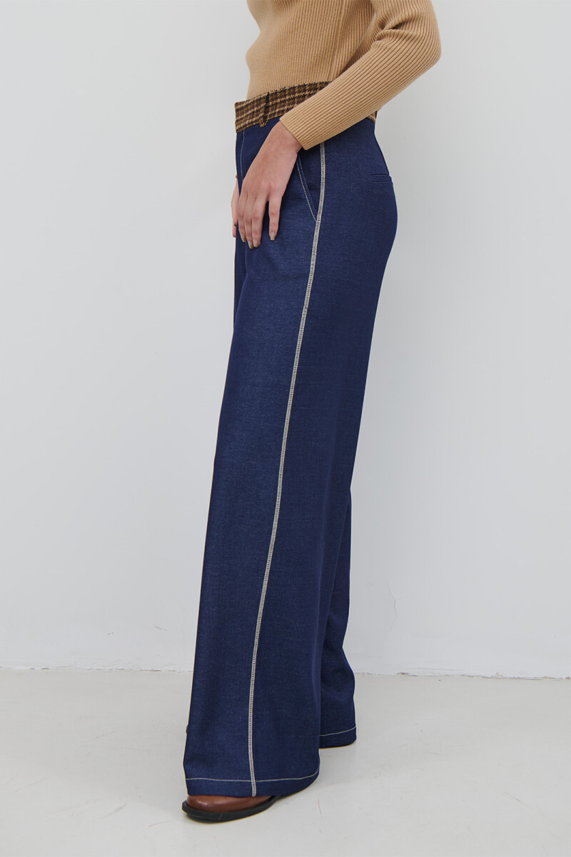 PANTALON GLEN AZUL MARRO