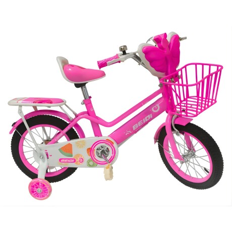 Bicicleta Butterfly Rodado 14 Fucsia