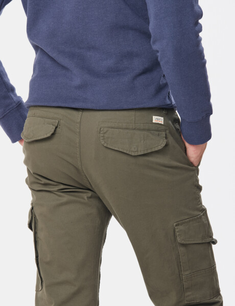PANTALÓN CARGO Verde