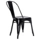 Silla Tolix metal NEGRO MATE