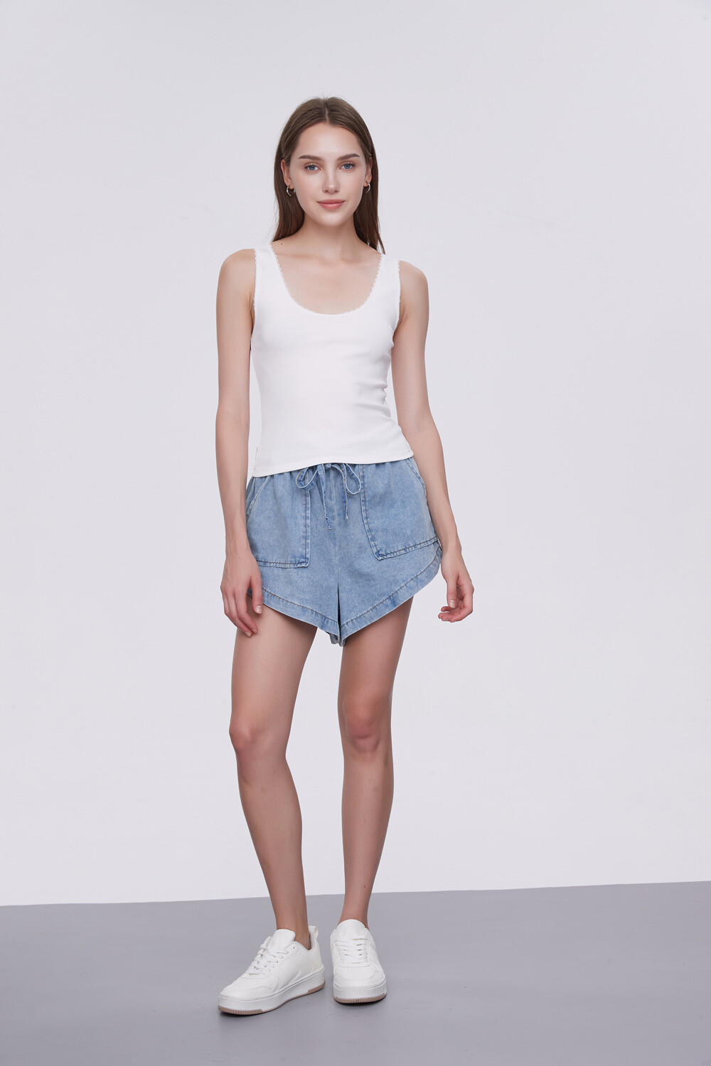 Musculosa Flam Marfil / Off White