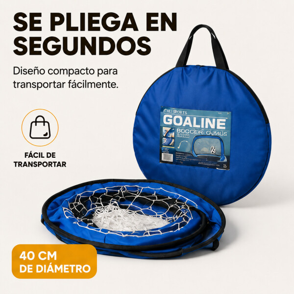 Kit x2 Arco Futbol Plegable Fácil Armado Portatil Niños Kit x2 Arco Futbol Plegable Fácil Armado Portatil Niños