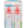 Set x2 clip para chupete BUBA estrella rosa