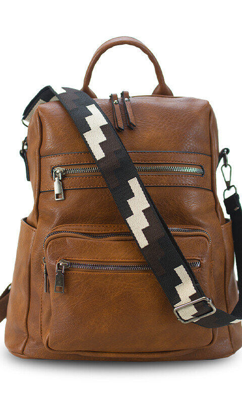 MOCHILA BROOKLYN HABANO