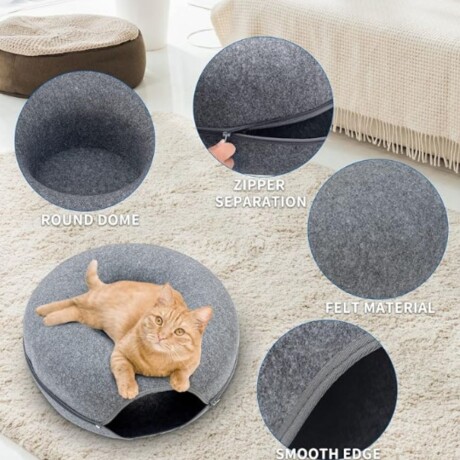 Cama - Cucha Dona Para Gato Mediano Cama - Cucha Dona Para Gato Mediano