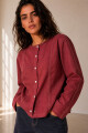 CHAQUETA LINO ROJO