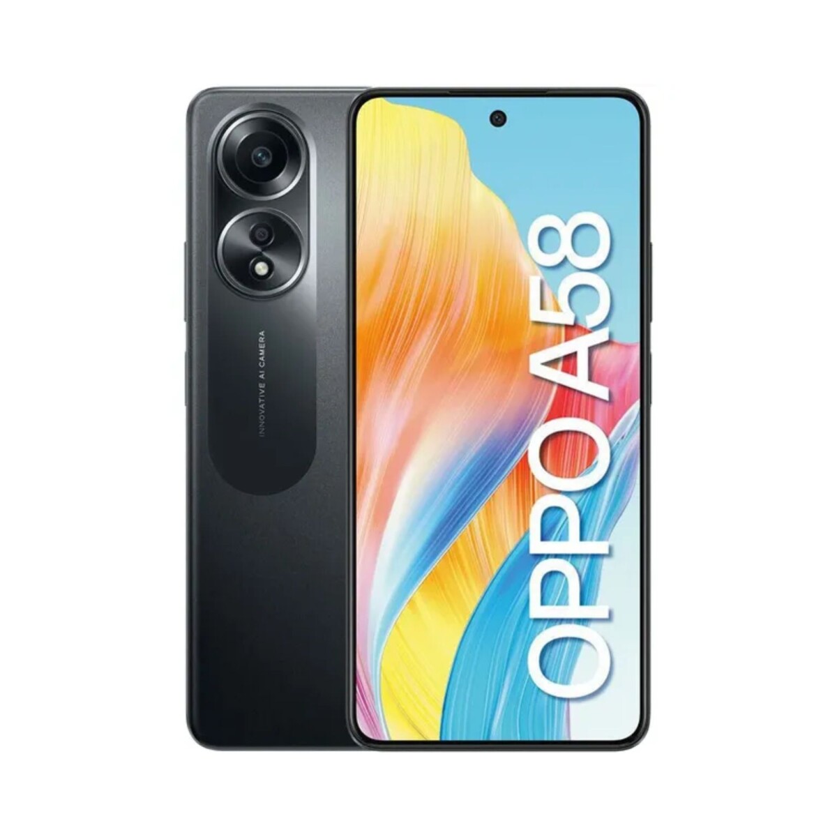 Celular Oppo A58 256GB - Negro 