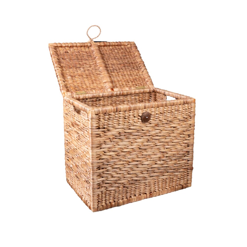 CAJA RATTAN-Y-MADERA NATURAL-BEIGE WHB 2412