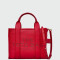 MARC JACOBS - THE LEATHER SMALL TOTE BAG Rojo