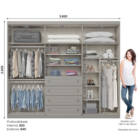 ROPERO AMERICANO GRIS 6 PUERTAS 4 CAJONES GUARDARROPA CLOSET ARMARIO PUERTAS 100% MDF ROPERO AMERICANO GRIS 6 PUERTAS 4 CAJONES GUARDARROPA CLOSET ARMARIO PUERTAS 100% MDF