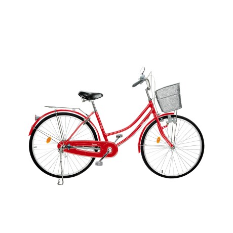 Bicicleta de Paseo Lumax Rodado 26 SIN CAMBIOS Rojo