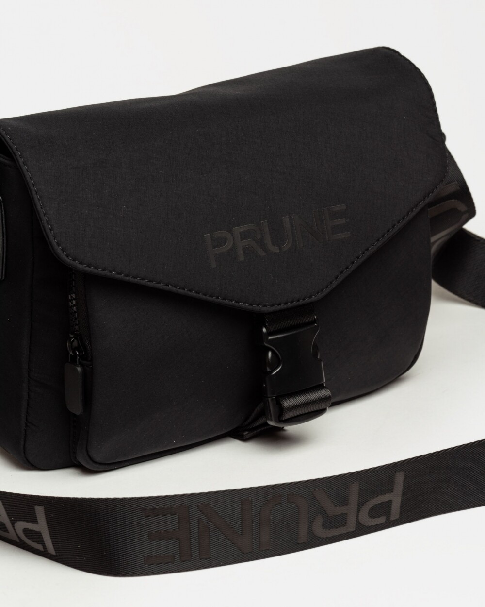 Bandolera Flight en nylon Negro