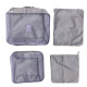Organizador de tela 4pcs lila