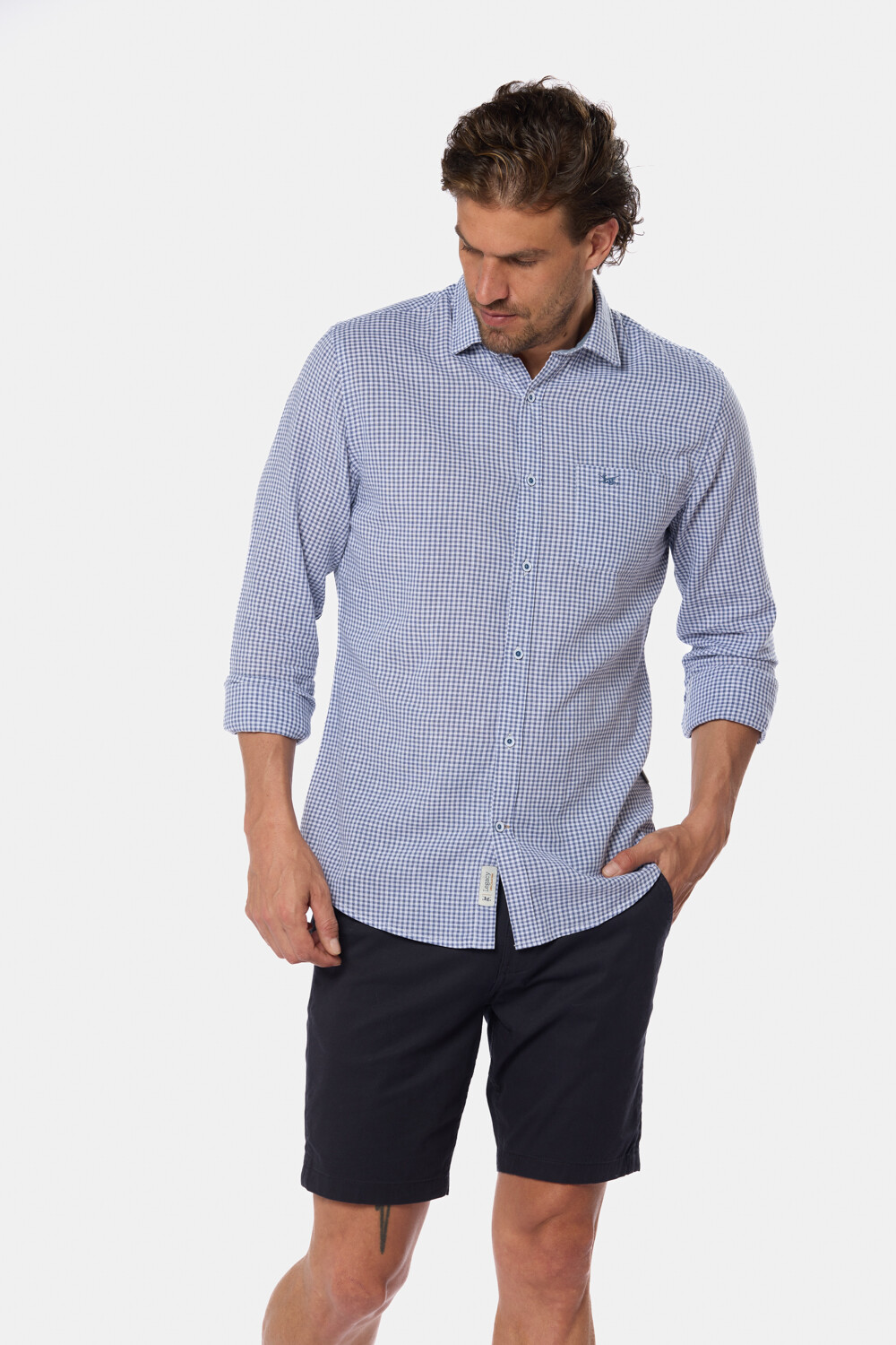 BERMUDA CLASICA Azul
