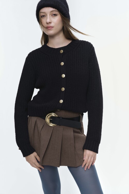 Cárdigan Tess Negro