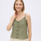 Musculosa Cerdenia Verde Grisaceo