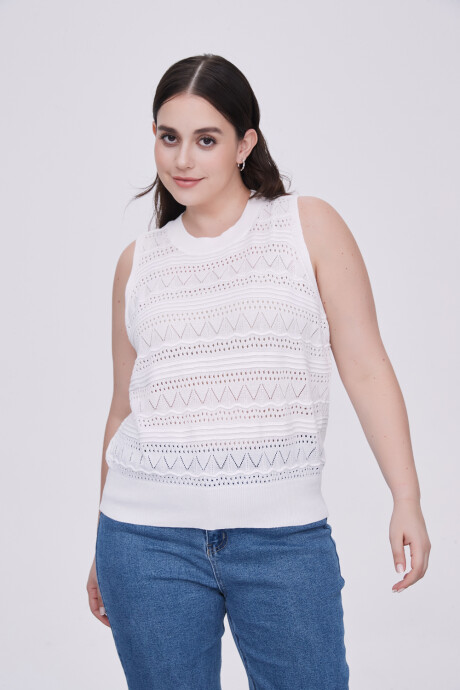 Musculosa Hermo Marfil / Off White