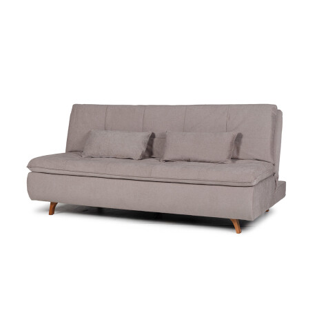 Sofá Cama Maira - Tela Microfibra 10287 (Tostado)