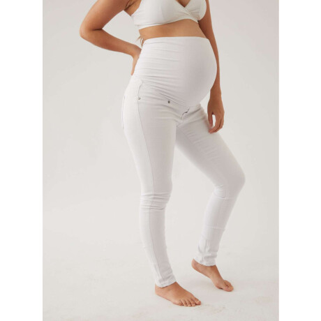 Leggings maternity Blanco