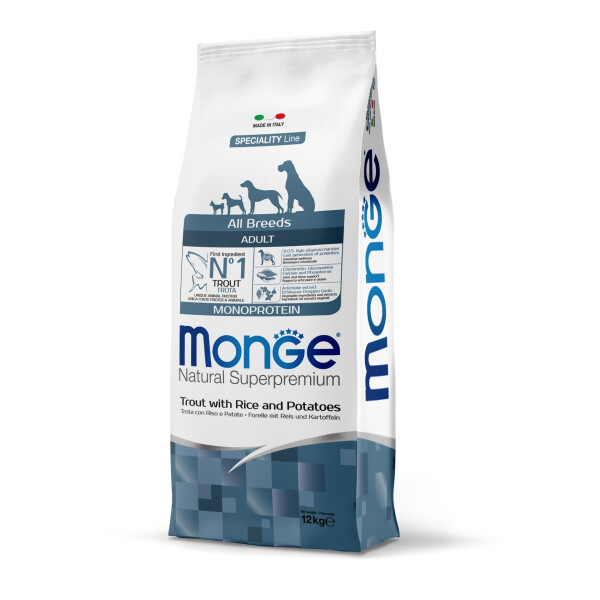 MONGE MONOPROTEÍNA ALL BREEDS ADULT DUCK 2.5 KG MONGE MONOPROTEÍNA ALL BREEDS ADULT DUCK 2.5 KG