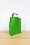 Bolsa lisa acuario 22x10x30 cm VERDE