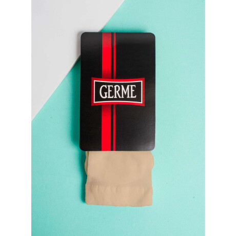 Medias finas tipo soquetes Beige