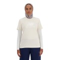 Remera New Balance de Dama - Sport Essentials - WT41502LIN BEIGE