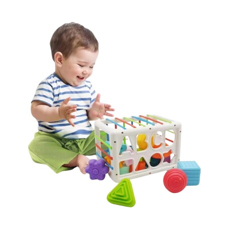 Juego Caja Didáctica Huanger Estimulación Motriz +14 Pz 001