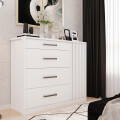 CÓMODA PALACIUS COLOR BRANCO FOSCO Cómoda Palacius Color Branco Fosco