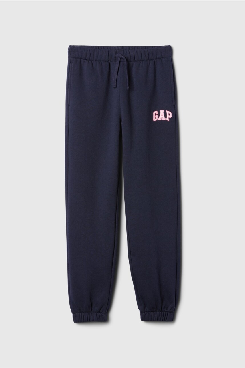 Pantalon Deportivo Logo Gap Niña Tapestry Navy