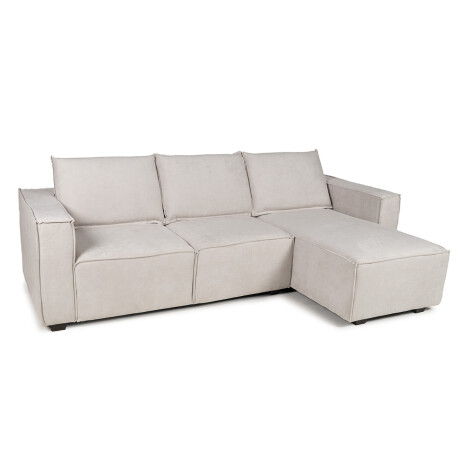 Rinconera Urban - Tela Microfibra - Chaise derecho 12073 (Greige)