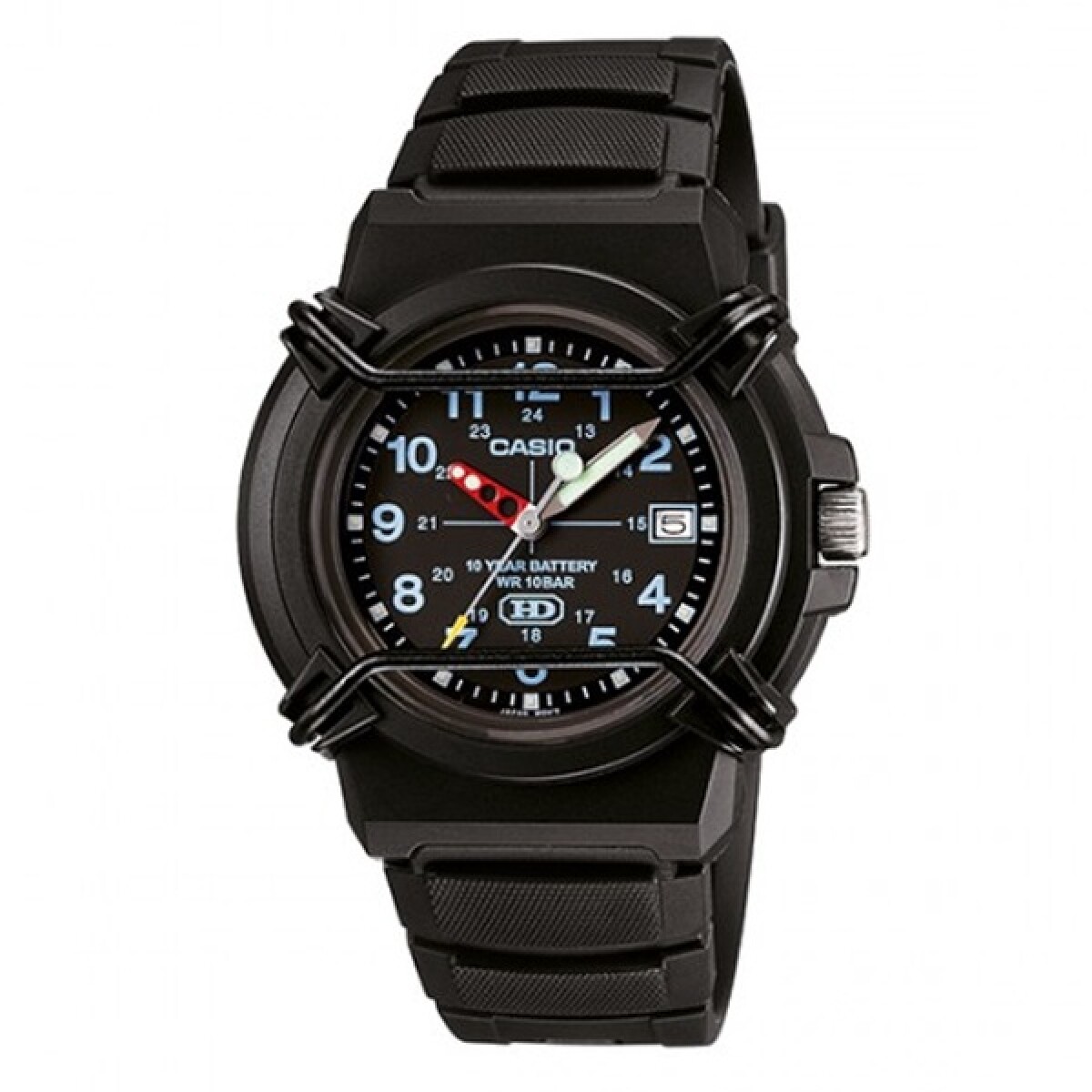 Reloj CASIO HDA600B-1BVDF en Resina Negro Esfera 48mm 