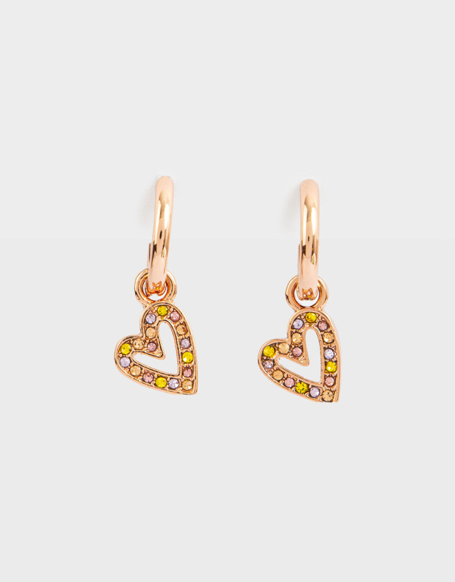 Aros Argollas Bañada en Oro Rosa Argollas Bañadas En Oro - Dorado Oro Rosa