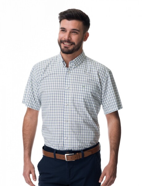 Camisa Cuadros Verde
