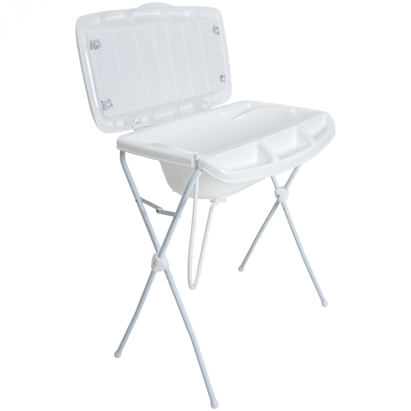 Catre de Baño Plegable con Cambiador ANGRA Bebesit GRAFITO Catre de Baño Plegable con Cambiador ANGRA Bebesit GRAFITO