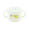 SNACK.SJ Taza De Silicona Para Snacks 6m+ Stephen Joseph - Dino Verde