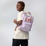 Mochila Fjallraven Kanken Rainbow Unisex Pastel Lavender-Rainbow