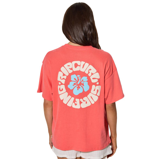 Remera Rip Curl Luxe Surf Heritage - Rojo Remera Rip Curl Luxe Surf Heritage - Rojo