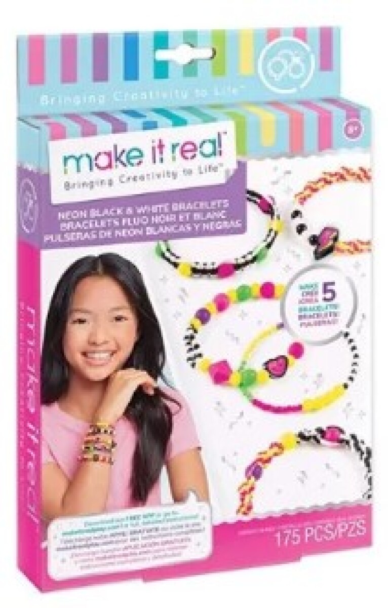 Set para crear pulseras neon - Set Para Crear Pulseras Neon 