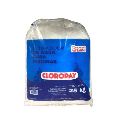 Sal para Piscina en Bolsa 25 Kg