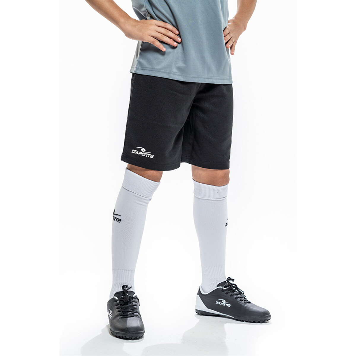 PLAY SOCCER SHORT ROJO/BLANCO - NEGRO/BLANCO 