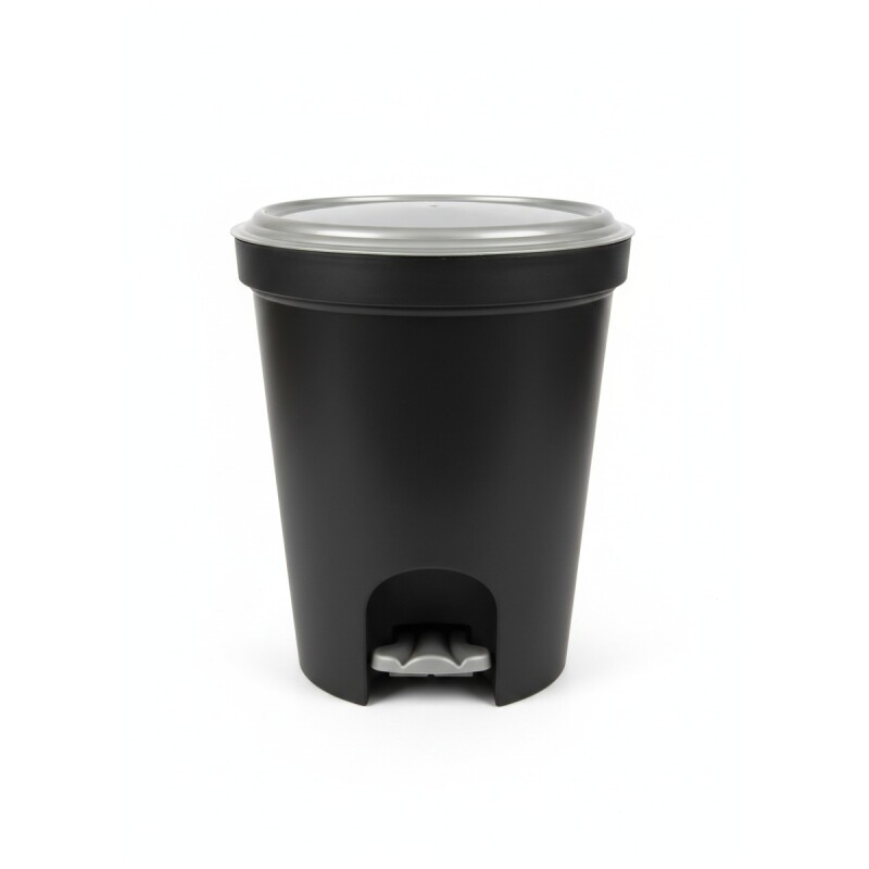 BASURERO NEGRO C/ TAPA Unica