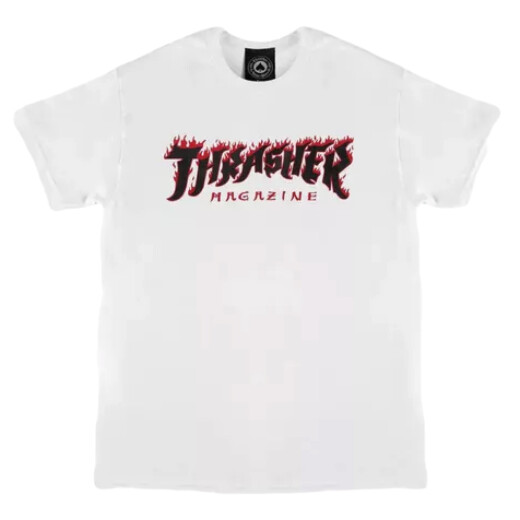 Remera MC Thrasher Man Possesed Blanco Remera MC Thrasher Man Possesed Blanco