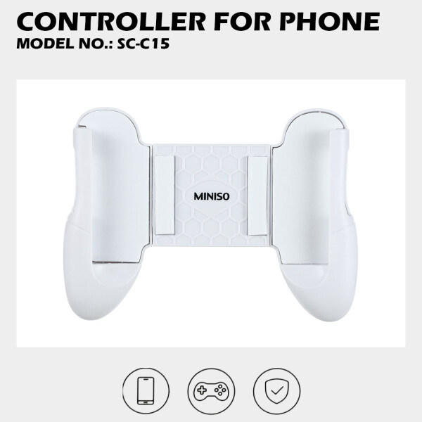 Joystick para celular blanco
