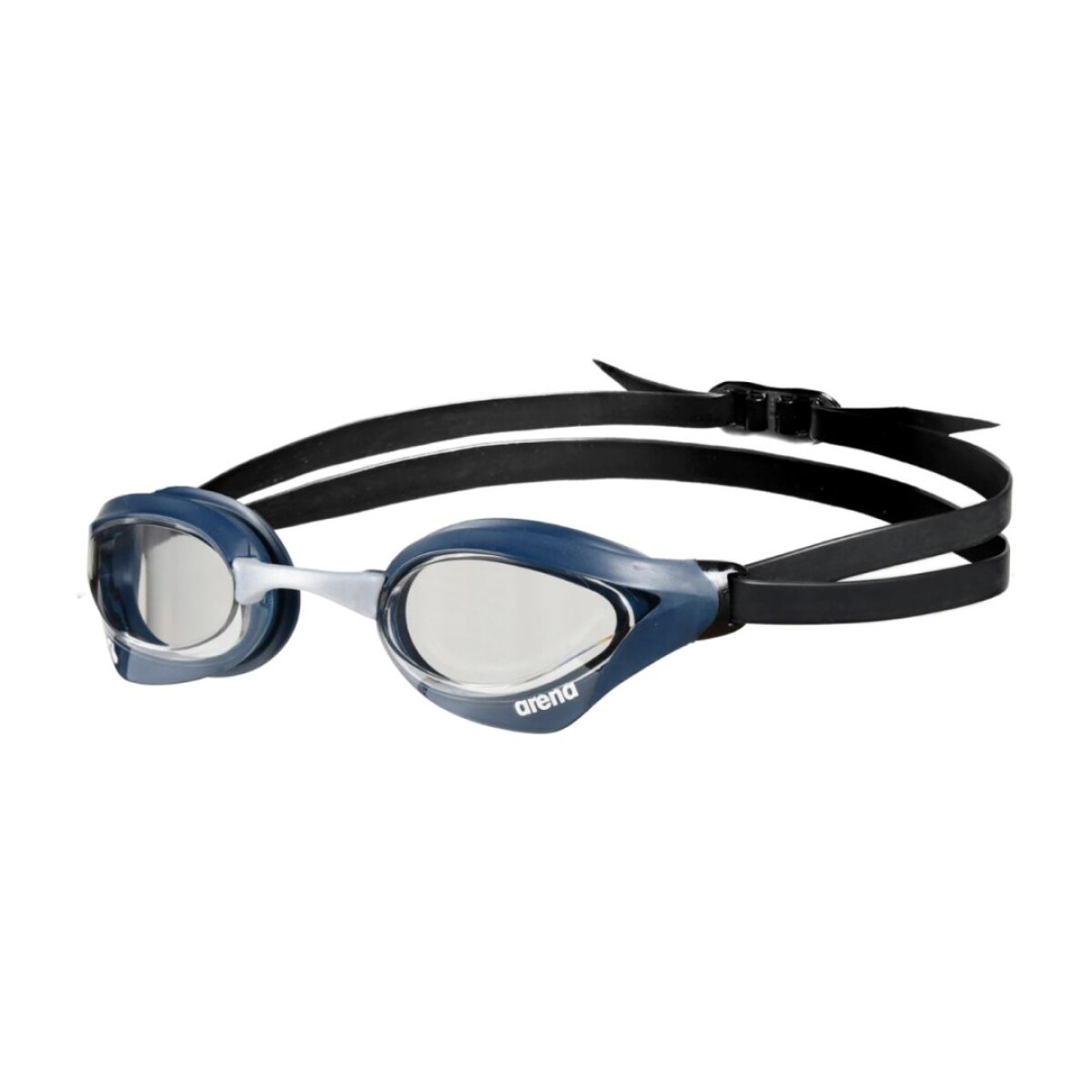 Lentes De Natación Para Adultos Arena Cobra Core Swipe Goggles - Transparente, Azul y Negro 