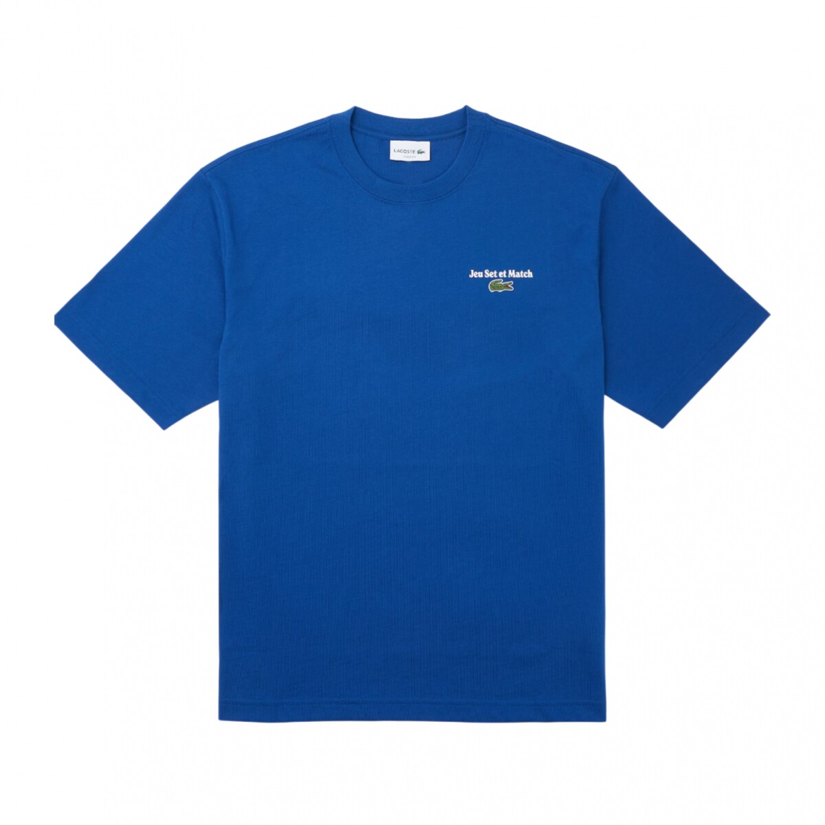 REMERA LACOSTE JERSEY LOURD - Blue 