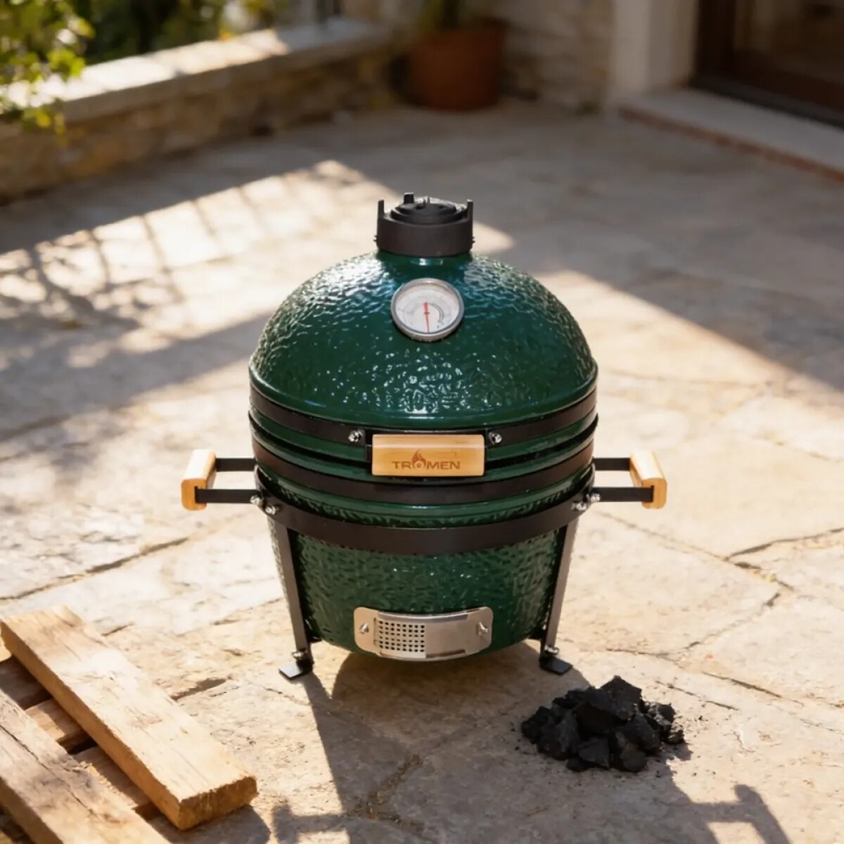 Kamado Tromen Mini Verde 16” 